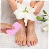 IWOWHERO 10pcs Double-Sided PU Foot Care Stones for Pedicure Dead Skin Callus Remover with Ergonomic Grip Moist Skin Softening Pumice Scrubber for Callus and Removal view 2