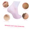 Beatifufu Moisturizing Exfoliating Feet Care Socks for Dry Cracked Heels Elastic Skin-Friendly Foot Skin Protection Socks for Women Men XL view 3