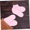 Beatifufu Moisturizing Exfoliating Feet Care Socks for Dry Cracked Heels Elastic Skin-Friendly Foot Skin Protection Socks for Women Men XL view 4