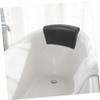 Mikinona Anti-Slip Bathtub Pillow for Neck and Head Support PU Material Tub Cushion with Suction Cups Non-Slip Bath Pillow for Adults Comfortable and Stable Bathing Accessory view 3