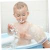 Beatifufu 2pcs Loofah Exfoliating Gloves Bath Scrubbers Body Scrubbing Mitts for Deep Pore Cleansing and Rich Generation Suitable for Back Neck Shoulders Cleaning view 3