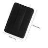 IWOWHERO 8pcs Ultra-thin Square Powder Puff Soft PU Leather Crystal Velvet Makeup Tools for Loose Pressed Powder Replacement and Portable Cosmetic Sponge view 2