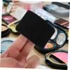 IWOWHERO 8pcs Ultra-thin Square Powder Puff Soft PU Leather Crystal Velvet Makeup Tools for Loose Pressed Powder Replacement and Portable Cosmetic Sponge view 4