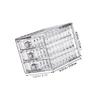 Beatifufu Clear Acrylic Makeup Organizer with Large Capacity Multi-compartment Cosmetic Storage Drawer for Lipstick Brushes Eyebrow Pencils Transparent Container for Cosmetics and Skincare view 2