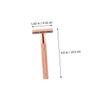 Beatifufu Manual Beard Shaving Razor Double Edge Safety Shaver for Face Armpit Leg Ultra-thin Blade for Precise Salon-style Grooming view 2