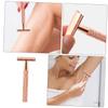 Beatifufu Manual Beard Shaving Razor Double Edge Safety Shaver for Face Armpit Leg Ultra-thin Blade for Precise Salon-style Grooming view 3