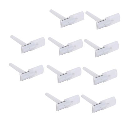 HAKIDZEL 25Pcs Double-edge Disposable Razors for Underarm and Body Hair Compact Travel-friendly Trimmers with Precise Cutting Edges for Women and Men Convenient Portable Hair Removal