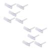 LIFKOME 25Pcs Double-edge Disposable Razors for Hair Removal Lightweight Body Shavers for Women and Men Portable Beauty Grooming Tools for Travel and Daily Use White view 1