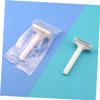 LIFKOME 25Pcs Double-edge Disposable Razors for Hair Removal Lightweight Body Shavers for Women and Men Portable Beauty Grooming Tools for Travel and Daily Use White view 4