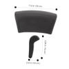 Beatifufu Non-Slip PU Bath Pillow with Suction Cups for Neck and Head Support Comfortable Tub Pillow for Adults Men and Women Easy to Install Bathtub Accessory view 3