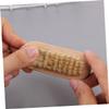 Beatifufu Double-sided Fingernail Cleaning Brush with Fine Bristles Oval Nail Manicure Scrubber for Home Salon Use view 4