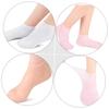Beatifufu 3Pairs Moisturizing Socks for Cracked Feet Women Softening Anti-Cracking Foot Covers XL Skin-Friendly Care Hydrates and Nourishes Dry Rough Heels and Toes view 2