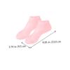 Beatifufu 3Pairs Moisturizing Socks for Cracked Feet Women Softening Anti-Cracking Foot Covers XL Skin-Friendly Care Hydrates and Nourishes Dry Rough Heels and Toes view 3