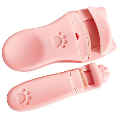 Beatifufu 2pcs Travel Eyelash Curlers Lightweight Silicone Abs Makeup Tool Ergonomic Design for Gentle Curling Suitable for Everyday Use Portable Lash Applicator
