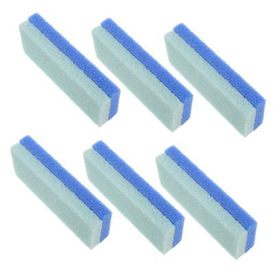 HAKIDZEL 6pcs Foot Pumice Scrubber Small Block Foot Stone for Dead Skin Removal PU Material for Women Home Office Travel Use