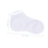 Beatifufu Moisturizing Foot Skin Sock for Dry Cracked Heels Exfoliator Stocking with Elastic Protection Callused Feet Treatment Socks for Women XL White view 2