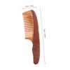 Beatifufu Natural Wood Beard Comb for Men Wide Tooth Styling and Scalp Massage Compact Portable Grooming Tool for Curly and Short Beards Gentle Skin Travel Friendly view 2