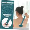 HAKIDZEL Long Handle Shower Body Brush for Women Ergonomic Back Scrubber with Soft Bristles Skin Exfoliating Bath Brush for Household Cleaning and Massage Convenient Hanging Design view 3