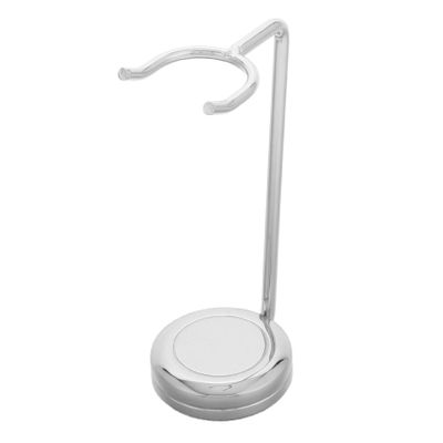 Beatifufu Alloy Shaving Brush Support Stand with Non-slip Base for Men S Razors and Brushes Quick Drying Holder for Grooming Tools Space-saving Bathroom Organizer with Stylish Modern Design