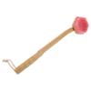 Anneome Silicone Long Handle Shower Brush for Body Exfoliating and Massage Soft Bristle Bath Scrubber for Back Cleaning and Store Pink Bath Brush view 1