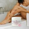Baby Powder Creamy Whipped Body Butter Nourishing Shea Butter, Cocoa Butter, Coconut Oil, Essential Oils Moisturizer for Body, Feet & Hands Soothes and Softens view 2