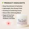 Baby Powder Creamy Whipped Body Butter Nourishing Shea Butter, Cocoa Butter, Coconut Oil, Essential Oils Moisturizer for Body, Feet & Hands Soothes and Softens view 3