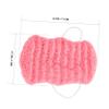 LIFKOME Deep Cleansing Exfoliating Sponge Soft Bath Ball with Rich Foam Hold Shower Scrubber for Women Men Multifunctional Body Loofah for Daily Shower and Pool Use Red Bath Accessory view 2