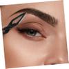 Beatifufu Stainless Steel Hair Tweezers for Women and Men Slanted Precision Eyebrow Tweezer with Scissors Handle Rust-resistant Facial Hair Removal Device Black view 4