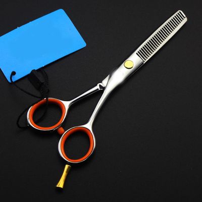 5.0 Inch Silver Professional Barber Scissors Set Tools, Styling Hair Barber Shears Stainless Process, Sharp and Precise, for Women, Men and Hairdressers