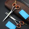 5.0 Inch Silver Professional Barber Scissors Set Tools, Styling Hair Barber Shears Stainless Process, Sharp and Precise, for Women, Men and Hairdressers view 3