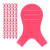 BRRNOO Eyelashes Brush Y Shape Grafting Perming Mascara Tools for Daily Eyelash Curling Salon (Rose Red) view 1