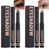 2pcs-Waterproof Cream Eyeshadow Stick,Metallic Eye Shadow, High Pigmented Matte Nude Eye Shadow Sticks, Longlating Blendable Eyes Crayon Eyeshadow, Hypoallergenic Eye Brightener Stick#9+#19 view 1