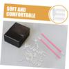 Beatifufu 500pcs Disposable Lip Brush Heads Replacement Soft Flocking Lip Gloss Applicators for Professional Lipstick Makeup with Replaceable Brush Parts view 4