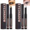 2pcs-Waterproof Cream Eyeshadow Stick,Metallic Eye Shadow, High Pigmented Matte Nude Eye Shadow Sticks, Longlating Blendable Eyes Crayon Eyeshadow, Hypoallergenic Eye Brightener Stick#13+#18 view 1