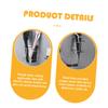 PLAFOPE Stainless Steel Electric Razor Wall Holder Rustproof Bathroom Wall-mounted Shaver Organizer Razor Stand for Easy Installation view 3