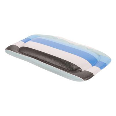 CONGARTENO Soaking Tub Pillow with Non-Slip Suction Cups Neck Shoulder Support Bath Cushion for Spa Hotel Home Relaxation Compact Bathroom Pillow for Back Comfort and Fatigue Relief