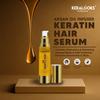 Kera-looks professional keratin hair serum infused with argan oil bliss for dry,tangles,damage &frizzy hair view 2
