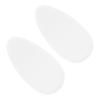 Beatifufu 2Pcs Glass Foot Scrubber for Dead Skin Removal Callus Remover Foot Care Tool Safe and Reusable Pedicure Supply view 1