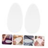 Beatifufu 2Pcs Glass Foot Scrubber for Dead Skin Removal Callus Remover Foot Care Tool Safe and Reusable Pedicure Supply view 4
