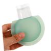 HAKIDZEL 3Pcs Silicone Travel Toiletry Bottles Leak Refillable Squeeze Containers for Shampoo Lotion Makeup Remover Compact Lightweight view 2