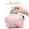 HAKIDZEL 3Pcs Silicone Travel Toiletry Bottles Leak Refillable Squeeze Containers for Shampoo Lotion Makeup Remover Compact Lightweight view 4