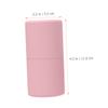 Beatifufu Portable Nordic Pink Ice Cooling Roller for Face Massage Skin Care Tool for Women and Compact Anti-aging Facial Massager Relieves Puffiness and Dark Circles Hold Beauty Accessory view 3