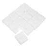 Beatifufu 2400pcs Cotton Makeup Remover Pads High Absorption Thin Facial Cotton Squares No Lint Residue for Daily Skincare Toner Application and Makeup Removal view 1