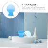 Gogogmee Silicone Ice Holder for Face Cooling Massage Tool Skin Care Mold for Redness Relief and Puffiness Reduction Use Blue Facial Cryotherapy Roller for Women view 4