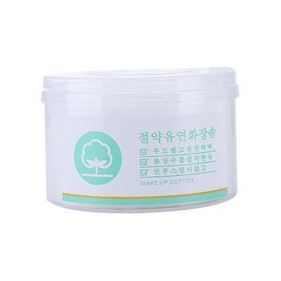 Gogogmee 600pcs Disposable Makeup Cotton Pads Portable Facial Cleansing Soft Absorbent Cotton Rounds for Nail Art Makeup Removal and Skin Care