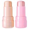 2pcs-Highlighter Stick Makeup, Shimmer Stick for Face & Body, Easy Blend & Long Lasting, Multi-Use Cream Highlighter Makeup for All Skin Types(#02+#03) view 1