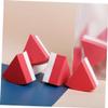 HAKIDZEL 20pcs Red Triangle Makeup Sponges Powder Puff for Dry and Wet Use Soft Washable Makeup Blenders for Foundation Concealer Blush and Highlighter Application view 4