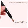 ETHZZLE 2pcs Retractable Dual-head Lipstick Brush with Cap Portable Lip Gloss Applicator for Women Skin-friendly Makeup Tool for Professional and Home Use view 3