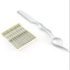 Pavnso Hair Razors, Mental Thinning Styling Razors with 10 PCS Sharp Stainless Steel Blades, Professional Hair Styling Tool for Salon and Home view 1