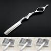 Pavnso Hair Razors, Mental Thinning Styling Razors with 10 PCS Sharp Stainless Steel Blades, Professional Hair Styling Tool for Salon and Home view 4
